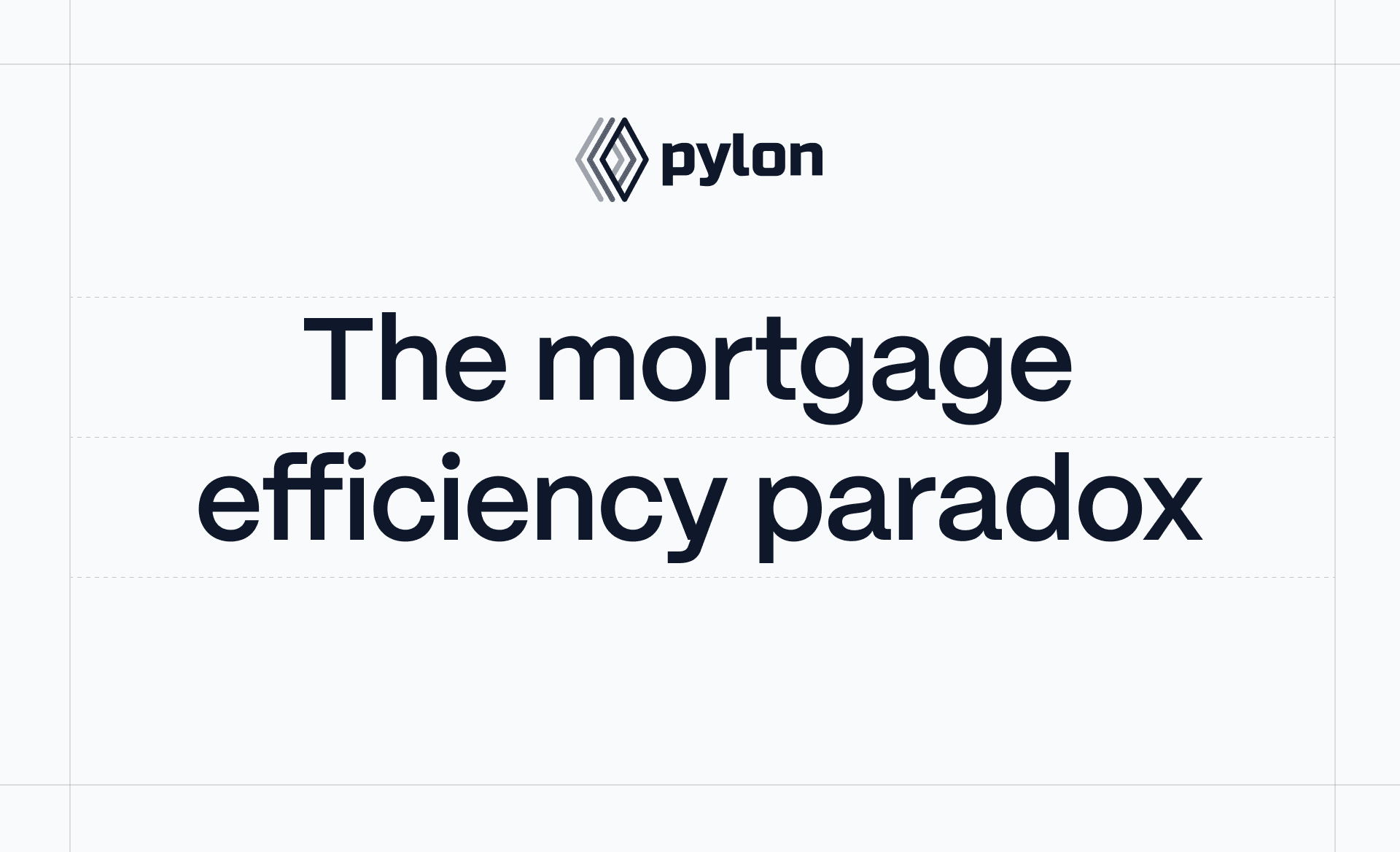 The mortgage efficiency paradox