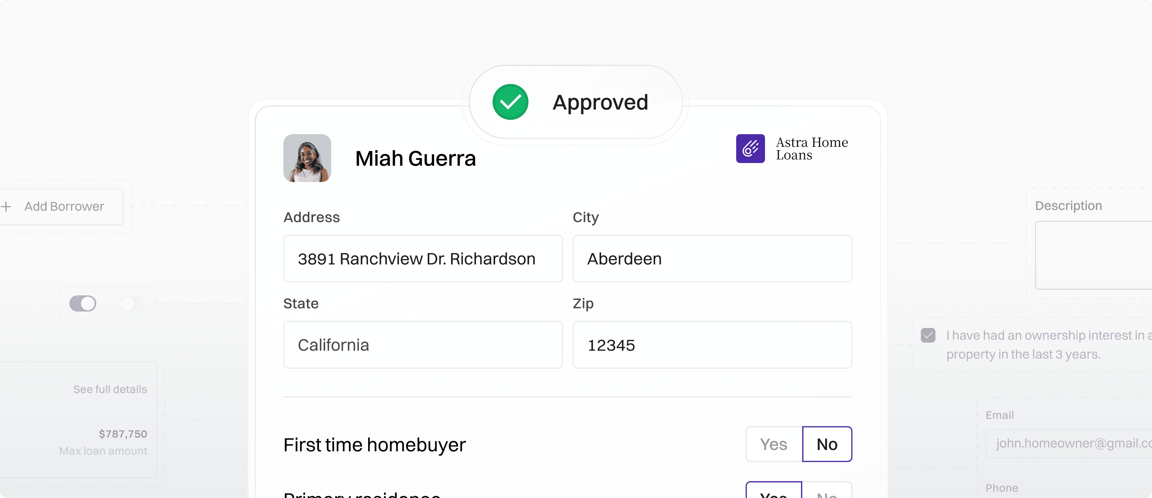 non del customize borrower experiences